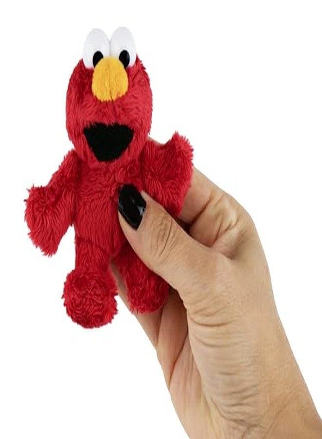 World's Smallest World Smallest Tickle Me Elmo Plush Toy (1 pc.) - Pocket-Size Giggling Elmo with Keychain Clip - Perfect for Travel, Gifts & Stocking Stuffers - Image 2